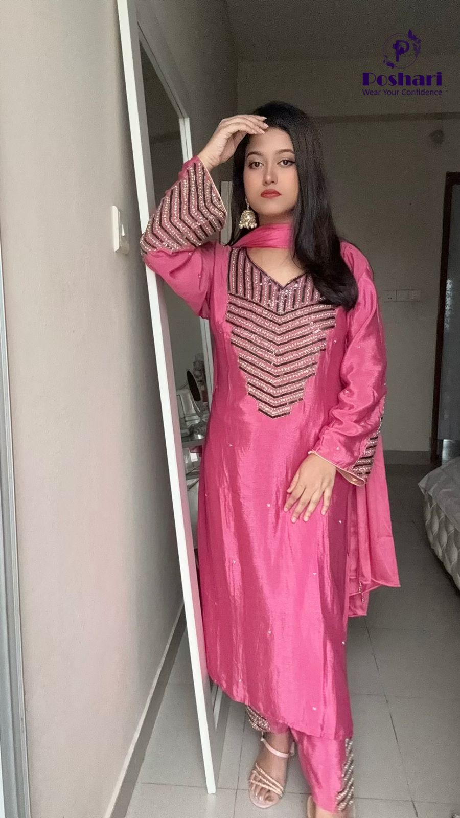 Indian dilli boutique inspired karcupi 3pc set