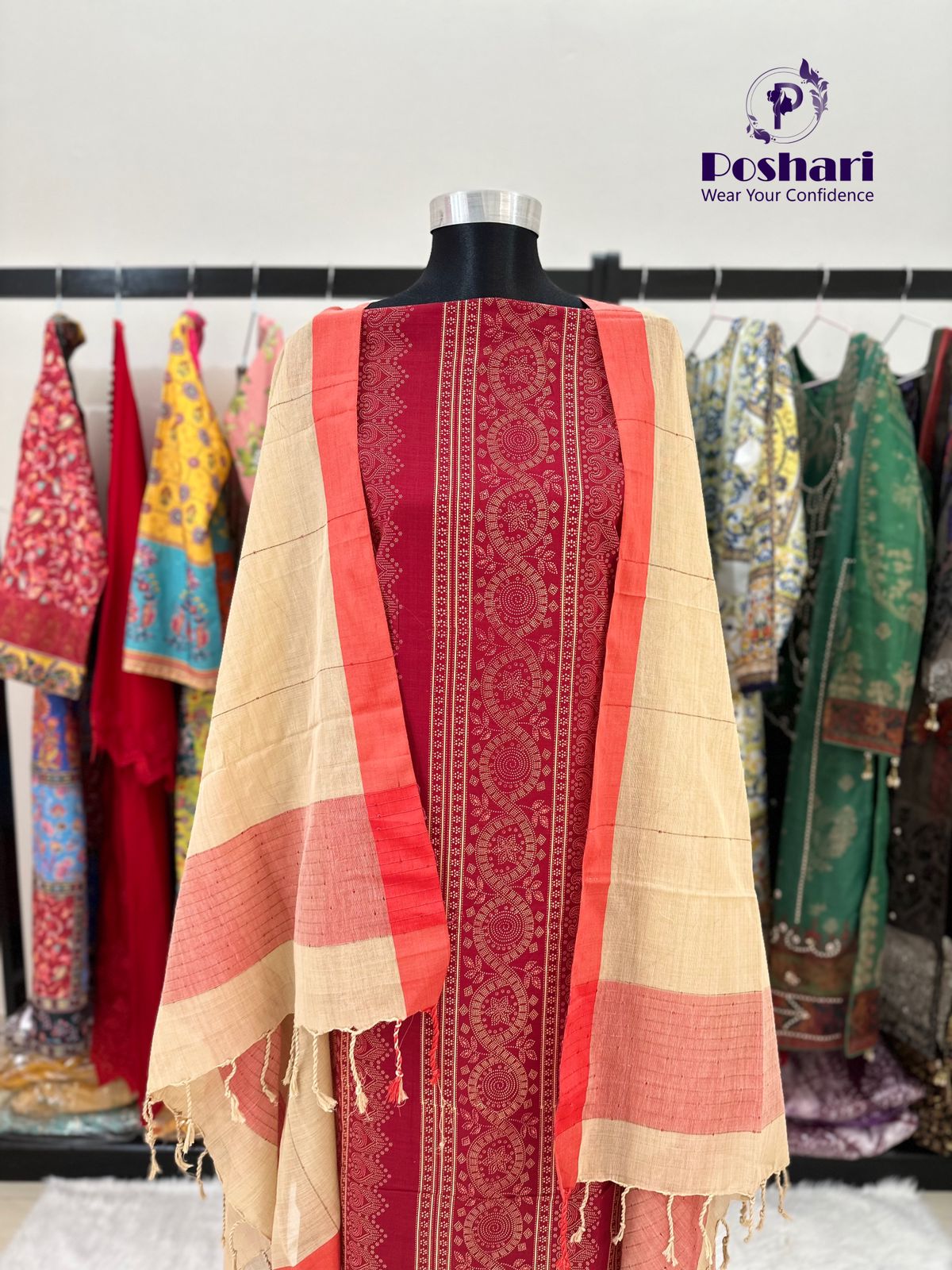 Arong/Khadi cotton dress